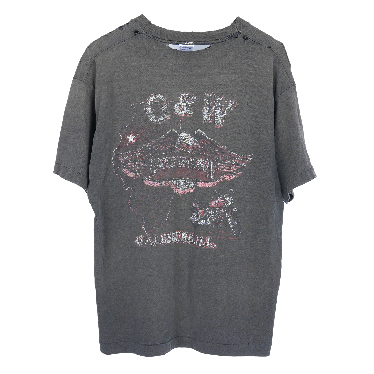 VINTAGE HARLEY SMOKED BOXY POCKET T-Shirt