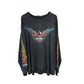 VINTAGE HARLEY FLAMES LONG SLEEVE EAGLE XXL