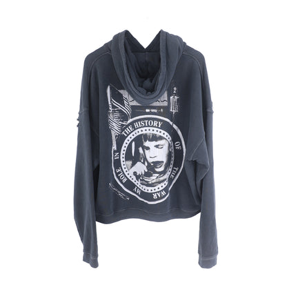 ERD CHARCOAL MY ROLE IN THE WAR HOODIE