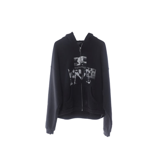 ERD 4 YEAR WAR ASSEMBLAGE ZIPUP HOODIE