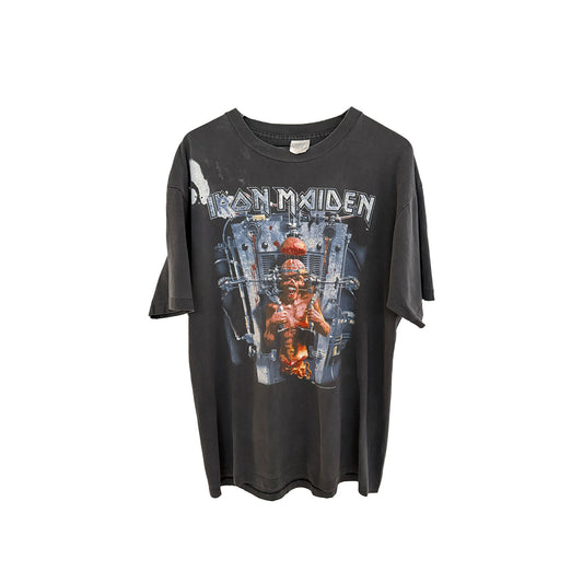 Vintage Iron Maiden 'The X Factor' Thrashed Faded Tee