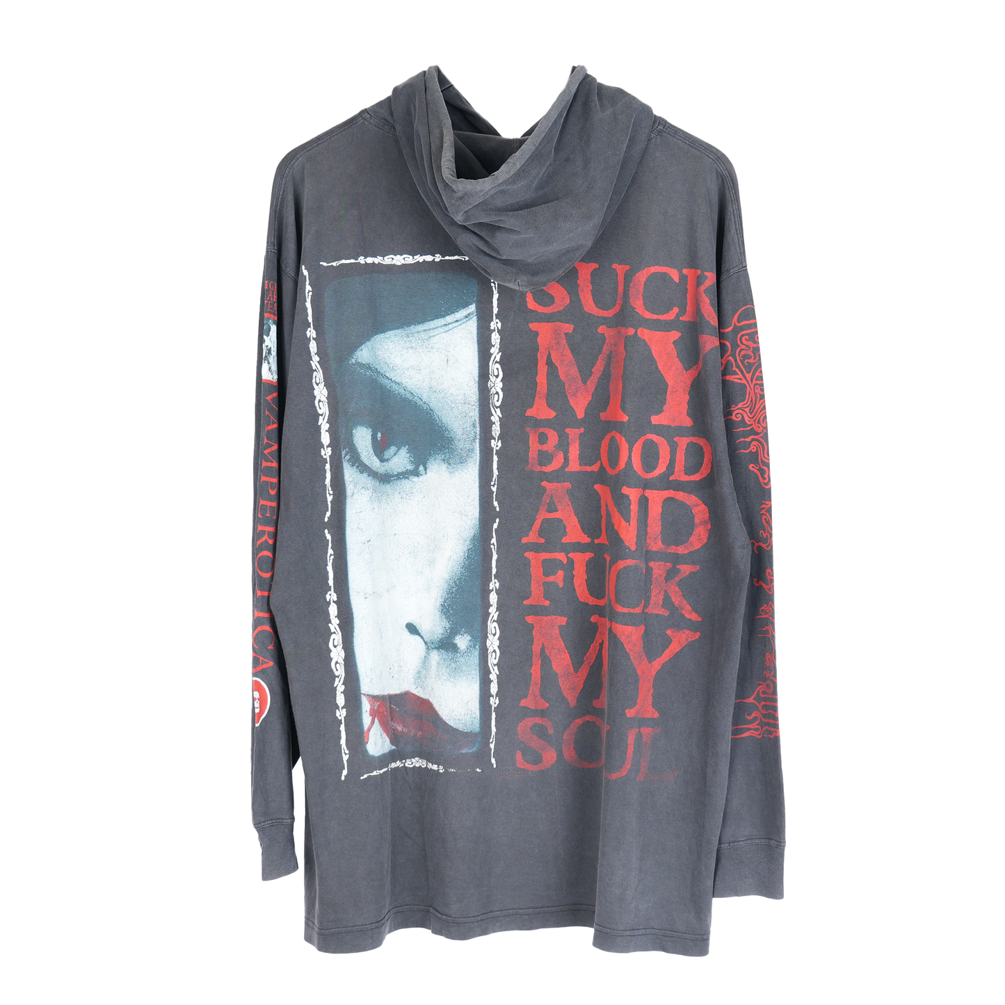 VINTAGE CRADLE OF FILTH HOODED LONG SLEEVE