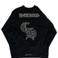 CHROME HEARTS Mesh Warm Up Jersey Black Longsleeve