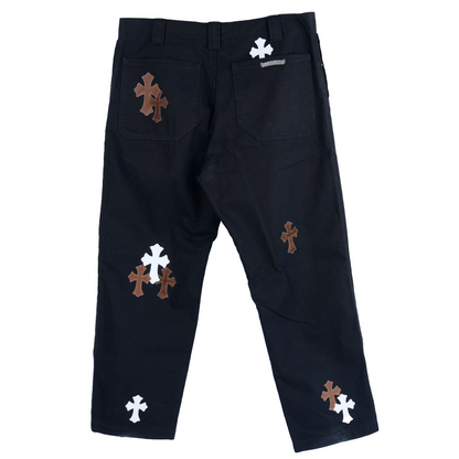 CHROME HEARTS BLACK CARPENTER PATCHES