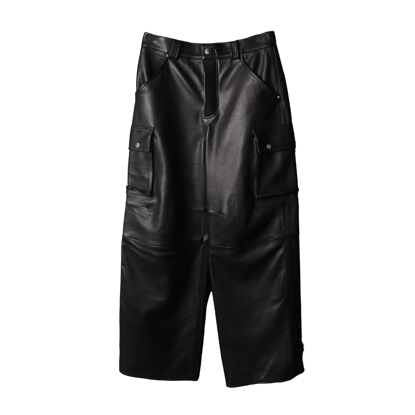 CH ARTICULATE CARGOS BLACK LEATHER