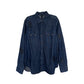 CH Levis Dark Blue Denim Shirt With Patches