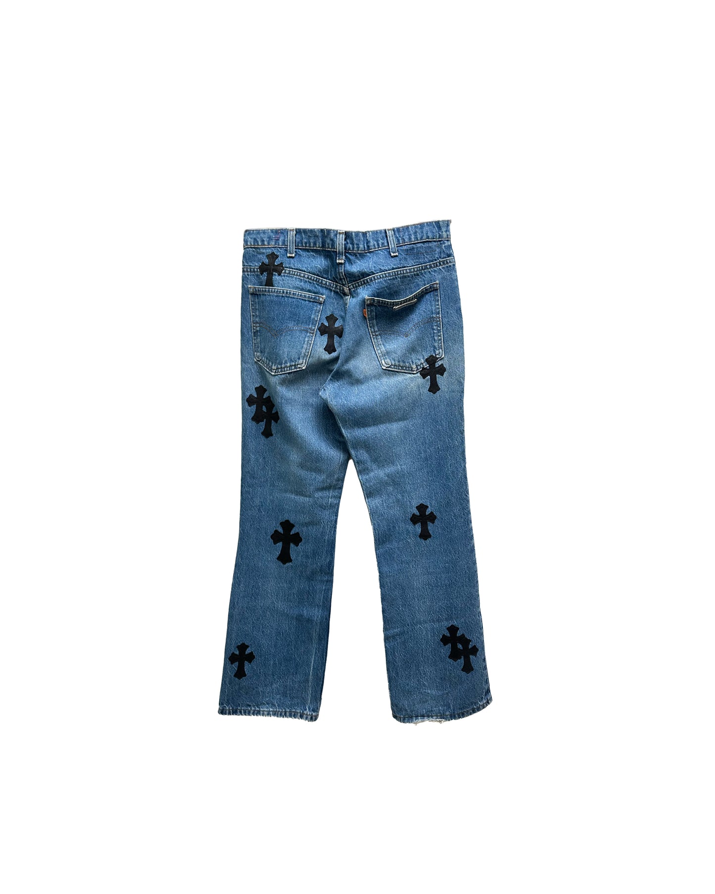 CHROME HEARTS LEVI'S 517 ORANGE TAB