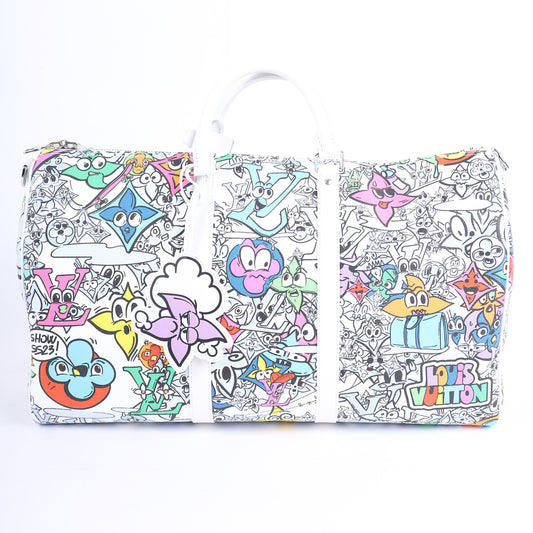 LV MONOGRAM COMICS KEEPALL BANDOULIERE 50 MULTICOLOR