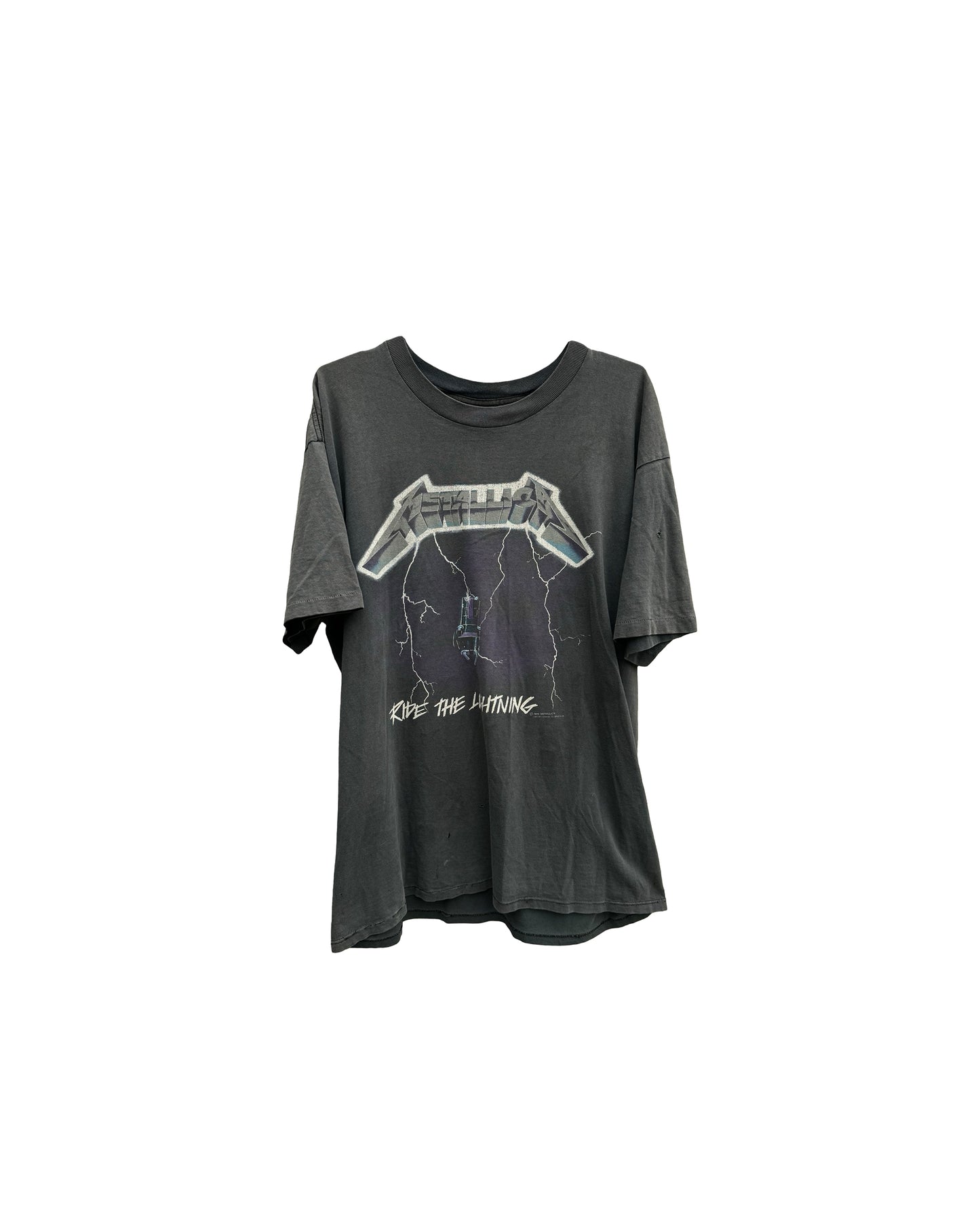 Metallica "Ride The Lightning" T-Shirt 1989