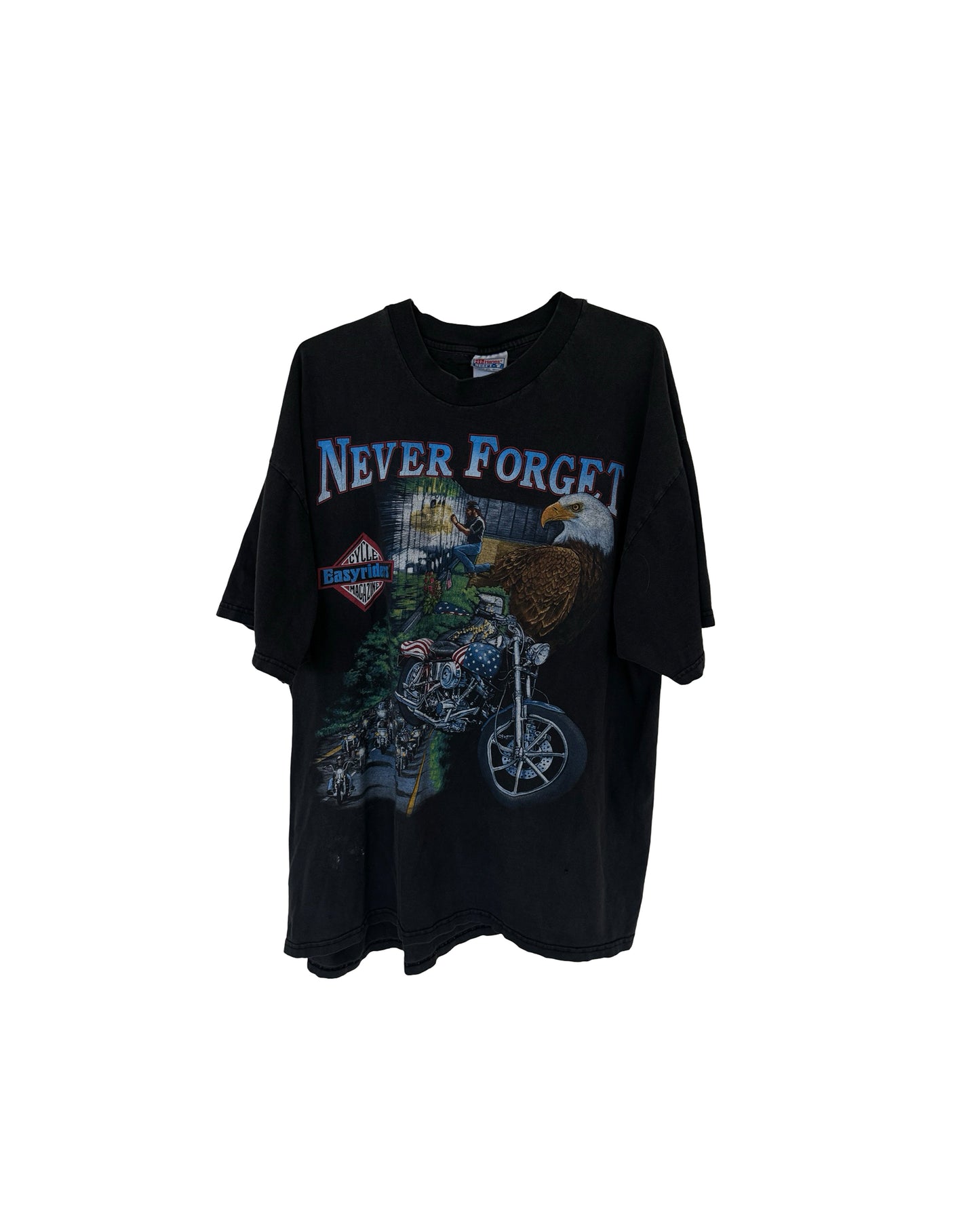 Never Forget Biker Tee