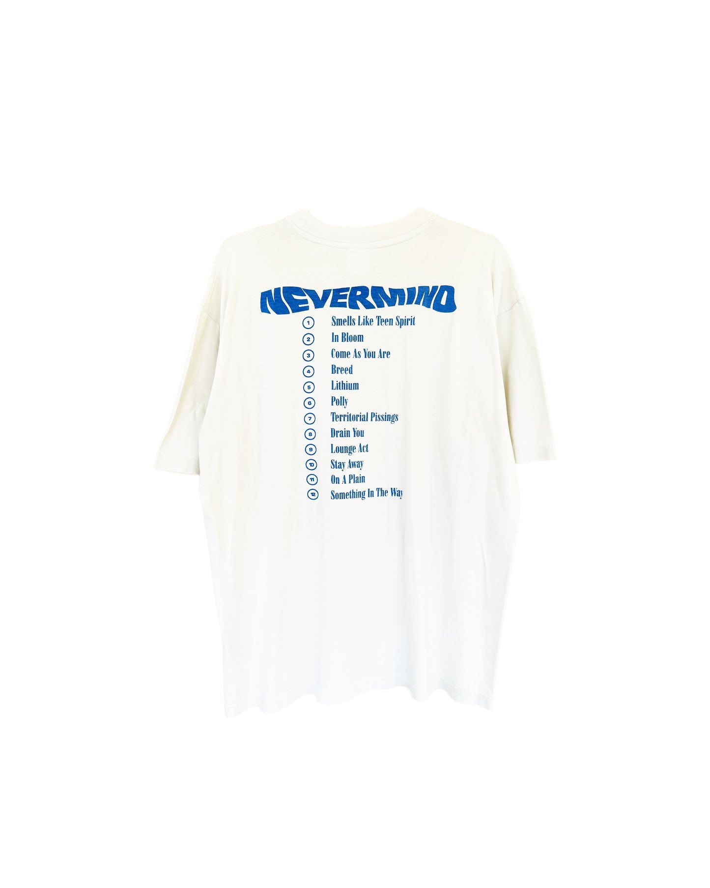 VINTAGE NIRVANA 'NEVERMIND' T SHIRT GRAIL