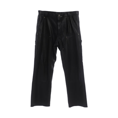 Chrome Hearts Leather Double Knee Carpenter Pants