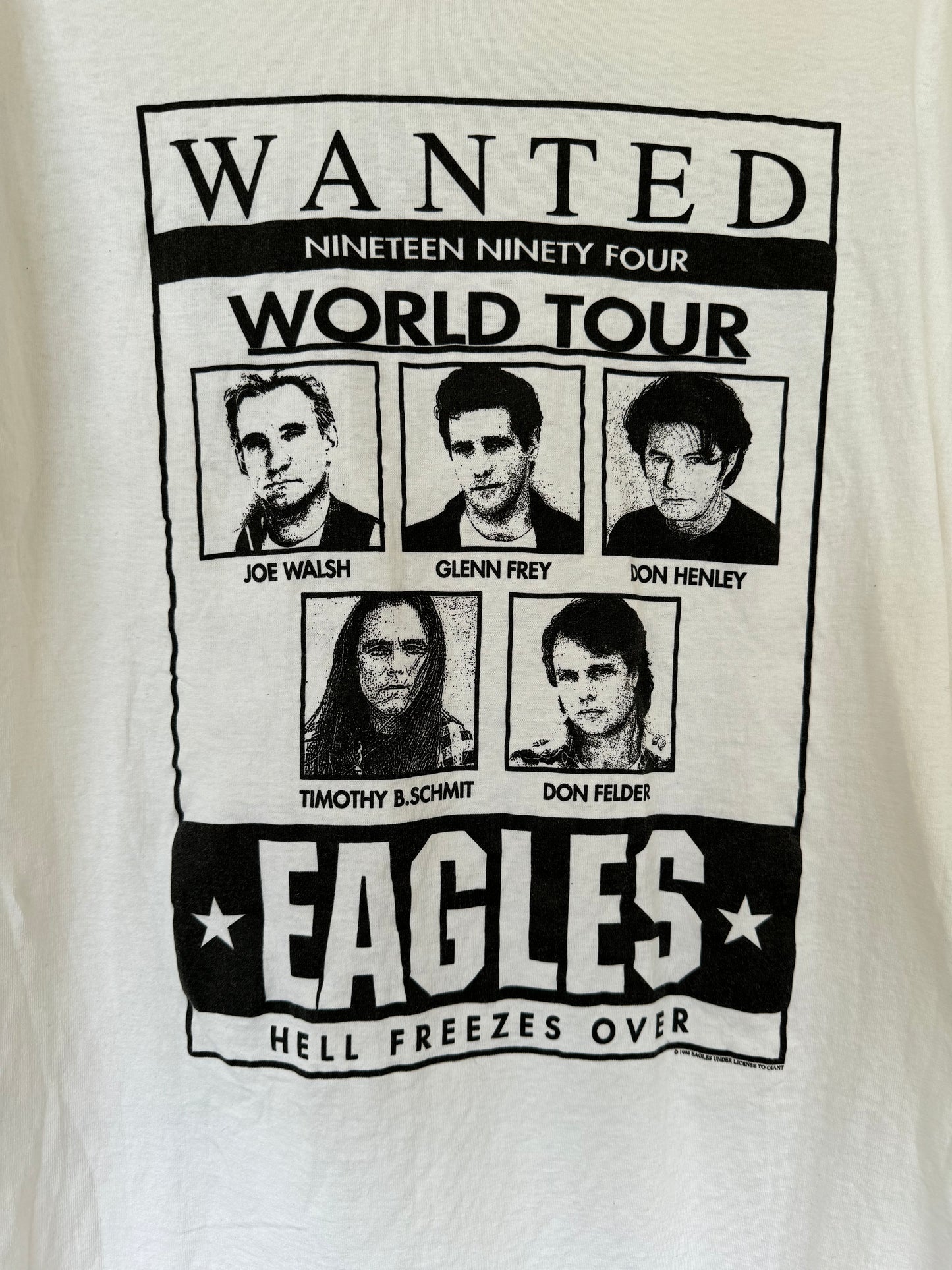 Eagles Hell Freezes Over Tour