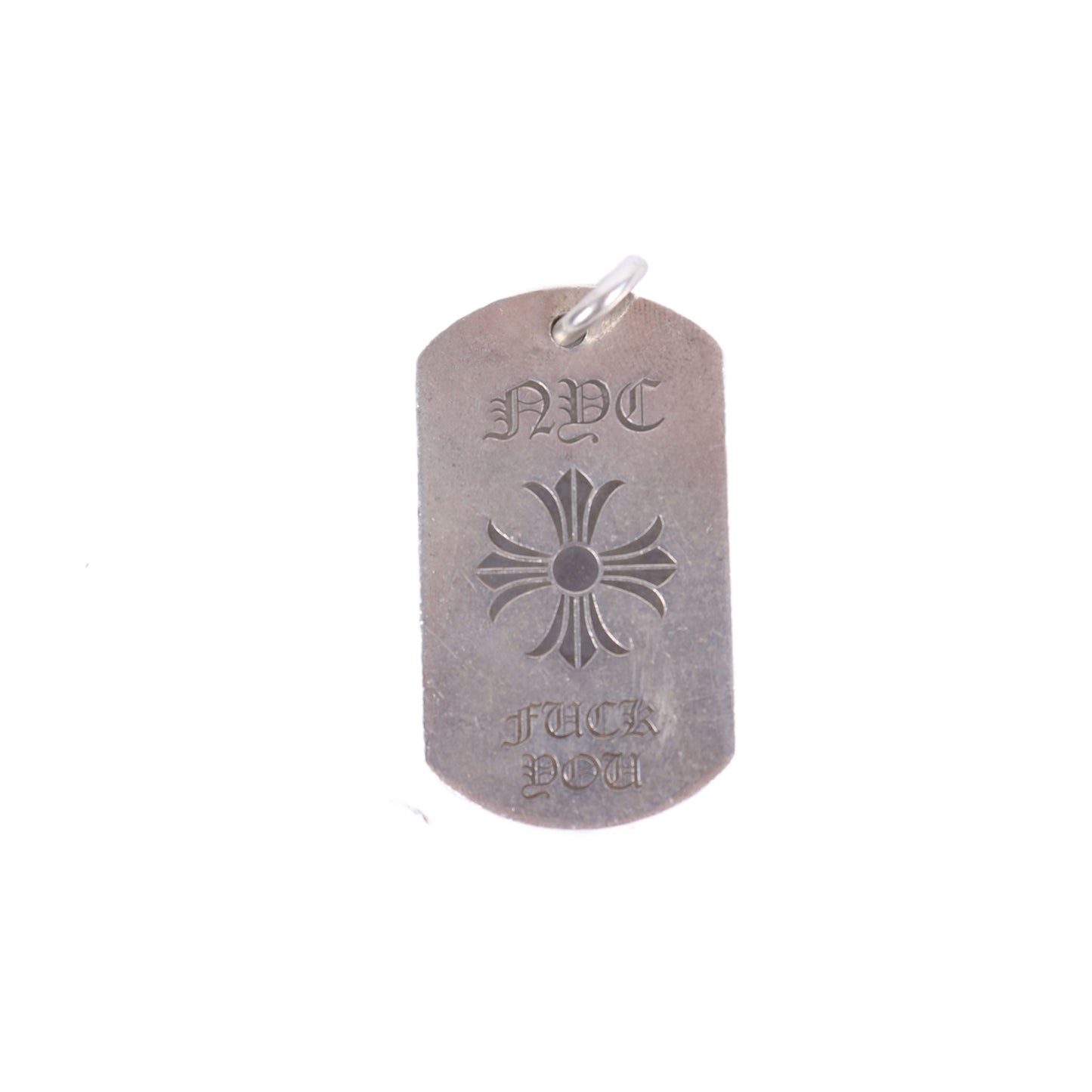 NYC FUCK YOU DOG TAG