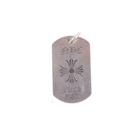 NYC FUCK YOU DOG TAG