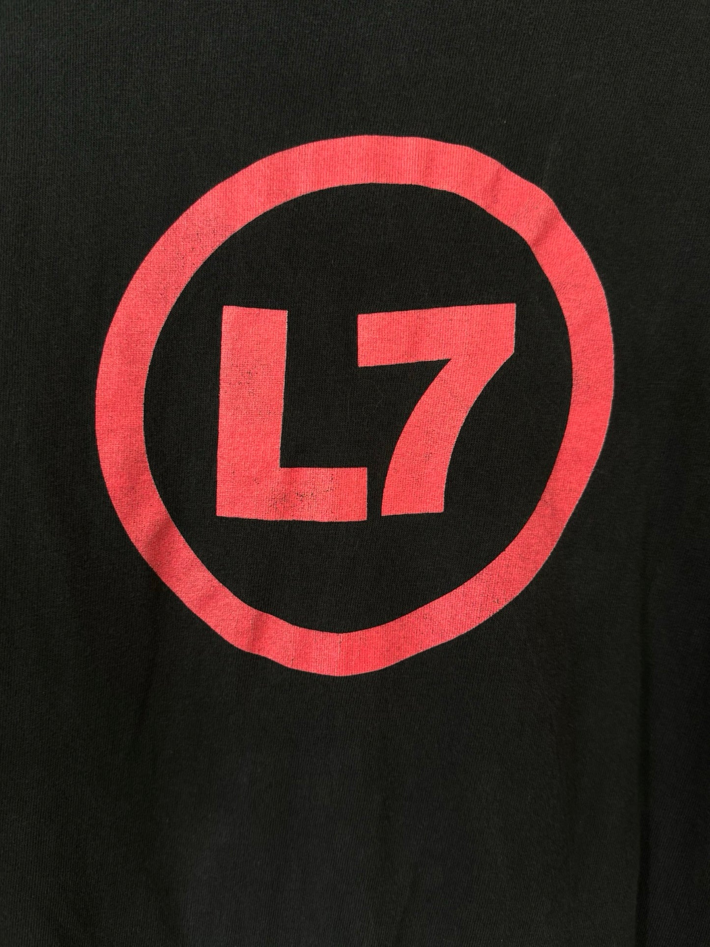 L7 OFF THE WAGON VINTAGE T SHIRT