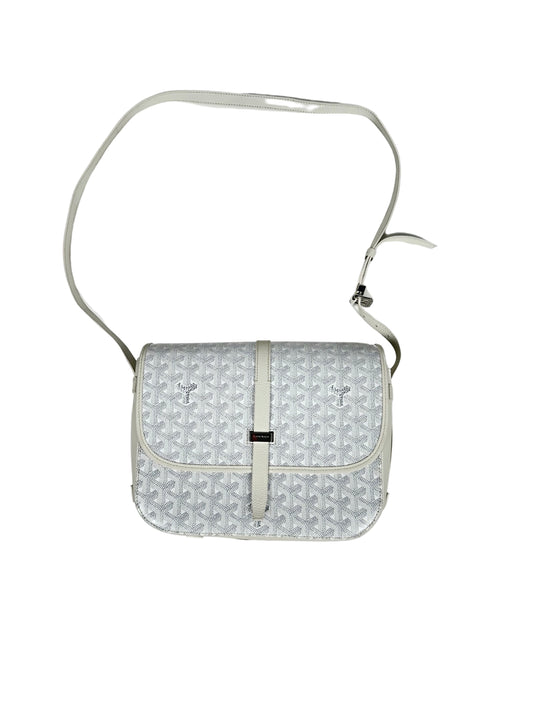 Goyard Belvedere II Messenger Canvas PM White