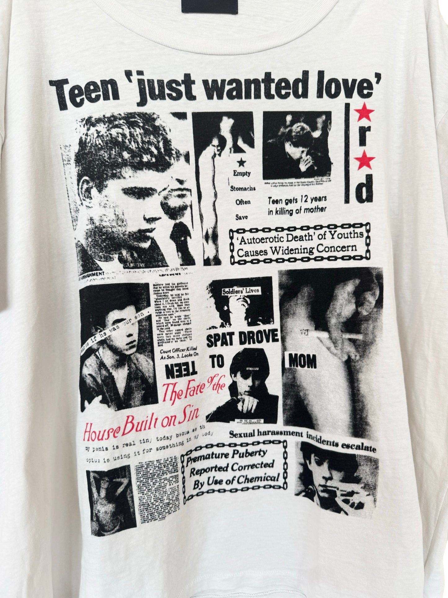 ERD “Teen Just Wanted Love ” Tee NWT