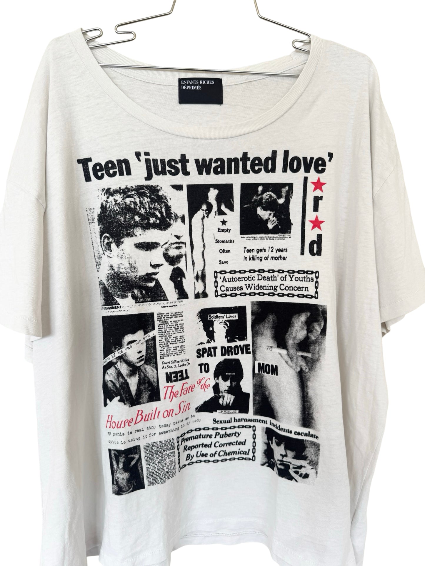 ERD “Teen Just Wanted Love ” Tee NWT