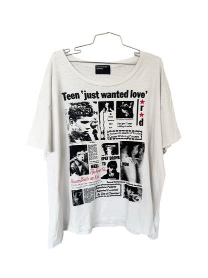 ERD “Teen Just Wanted Love ” Tee NWT