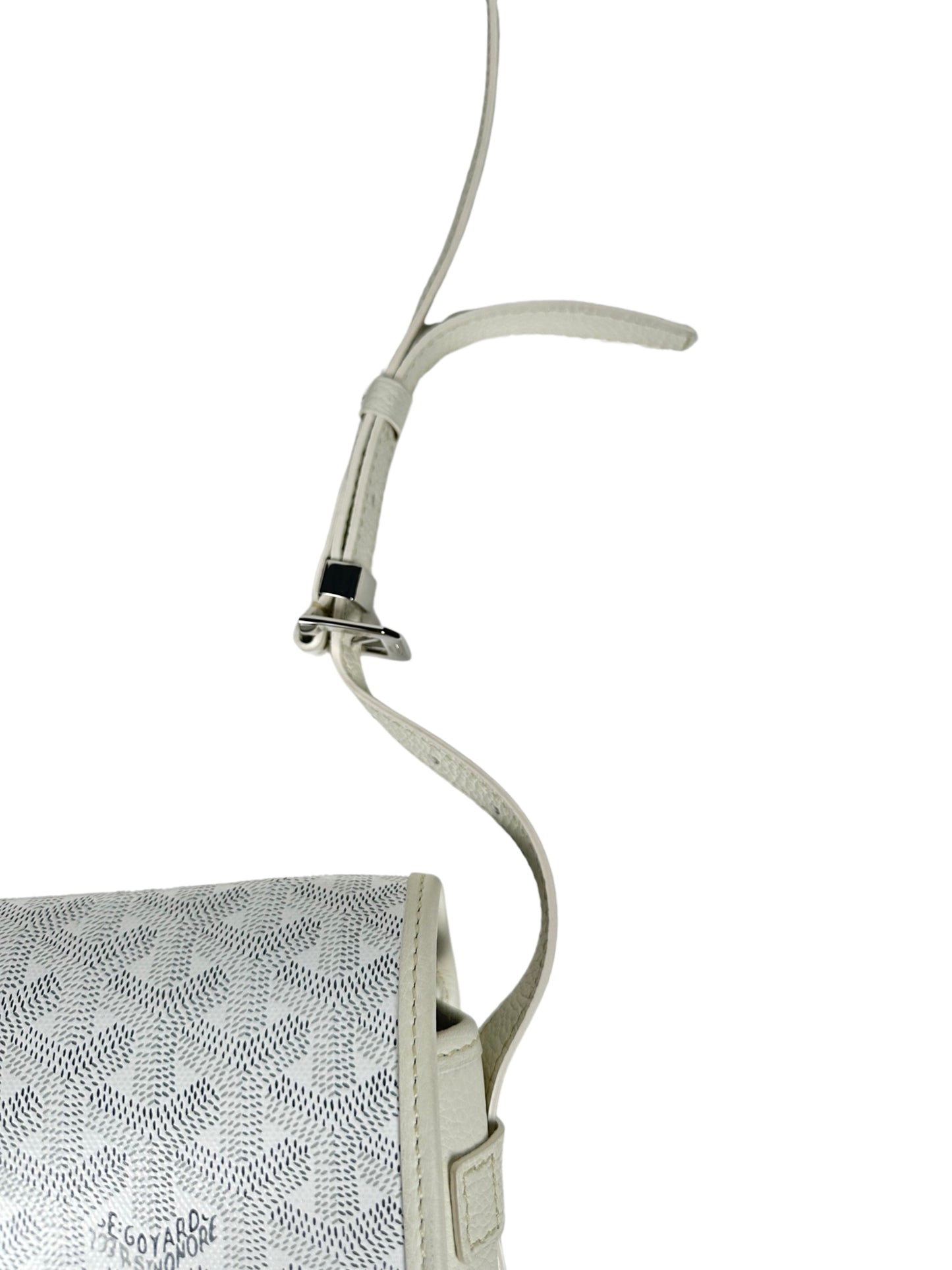 Goyard Belvedere II Messenger Canvas PM White