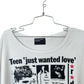 ERD “Teen Just Wanted Love ” Tee NWT