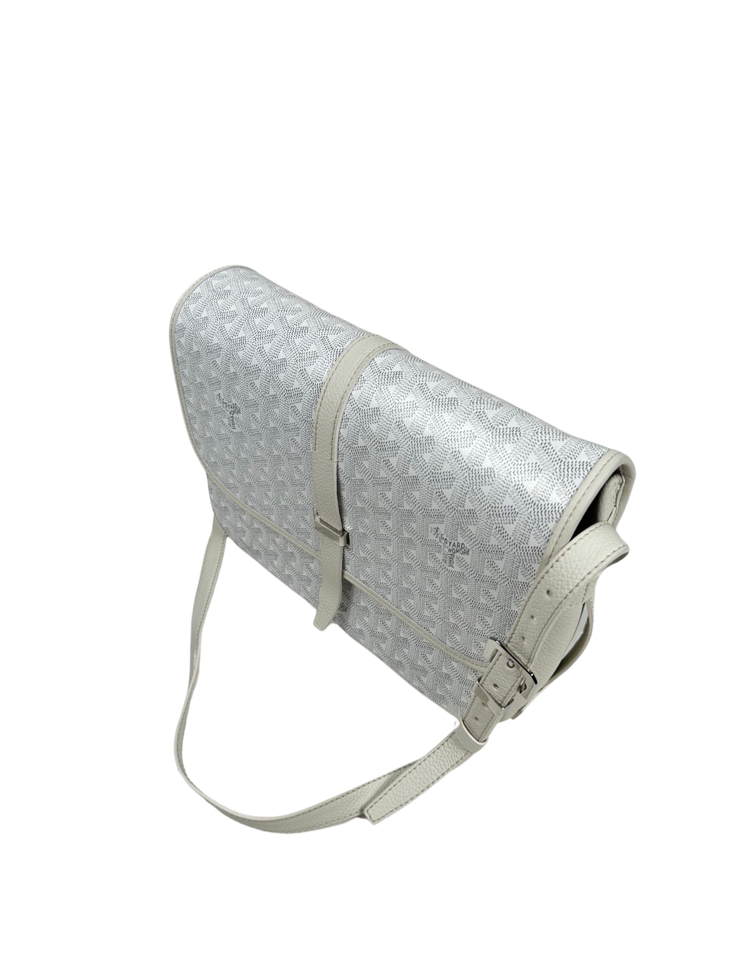 Goyard Belvedere II Messenger Canvas PM White