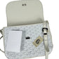 Goyard Belvedere II Messenger Canvas PM White