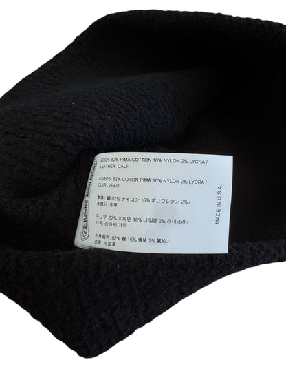 CH Pony Hair Patch Beanie