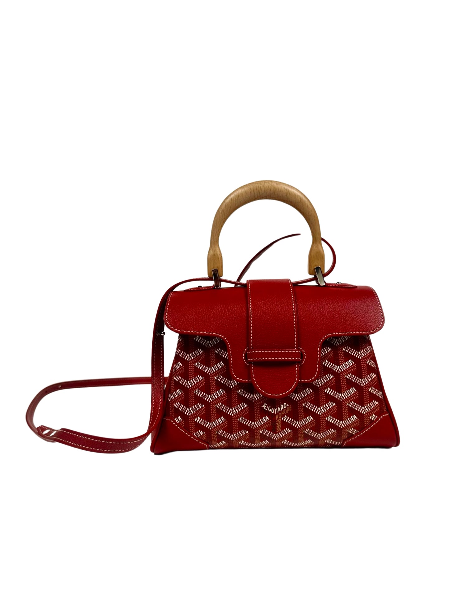 GOYARD Goyardine Saigon PM Red