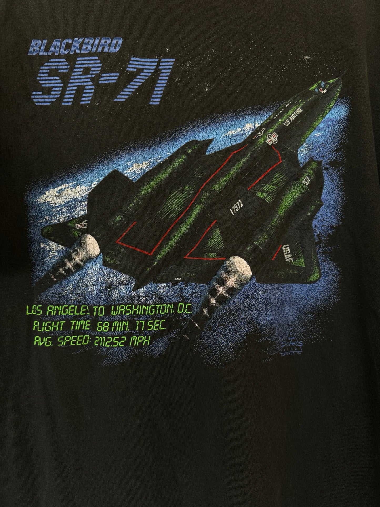 SR71 Fighter Jet Tee