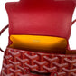 GOYARD Goyardine Saigon PM Red