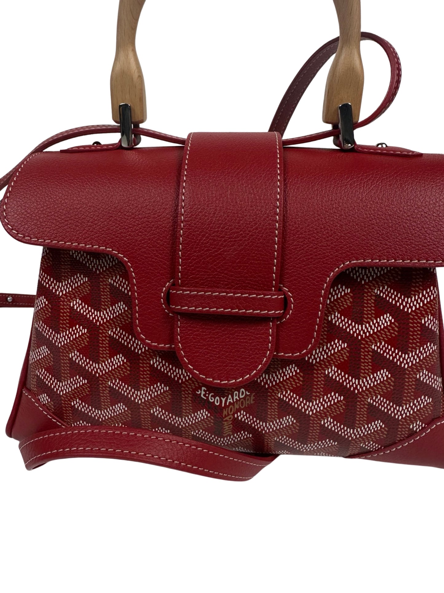 GOYARD Goyardine Saigon PM Red