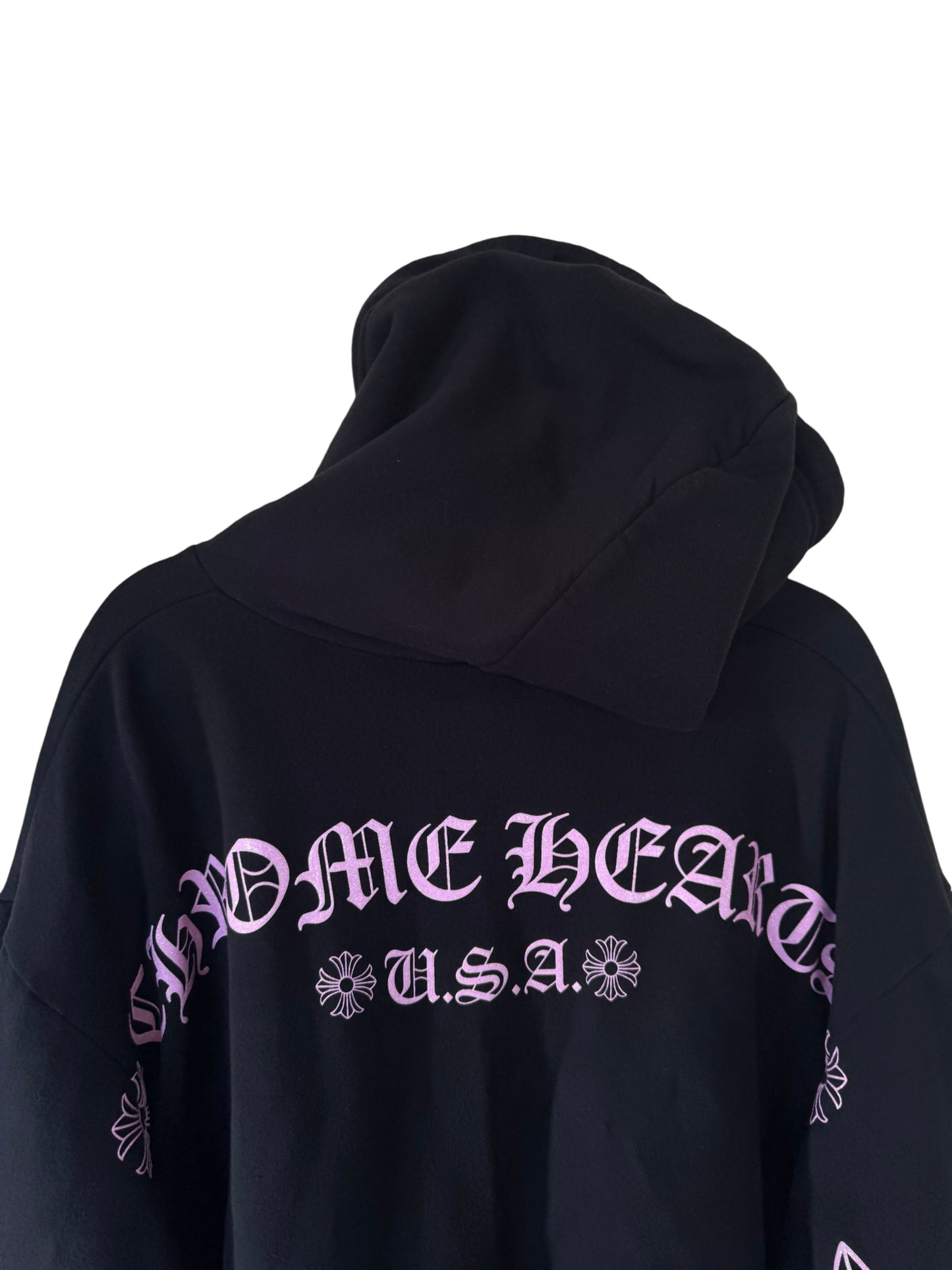 Chrome Hearts Pink Friends and Family Exclusive Hoodie