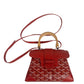 GOYARD Goyardine Saigon PM Red