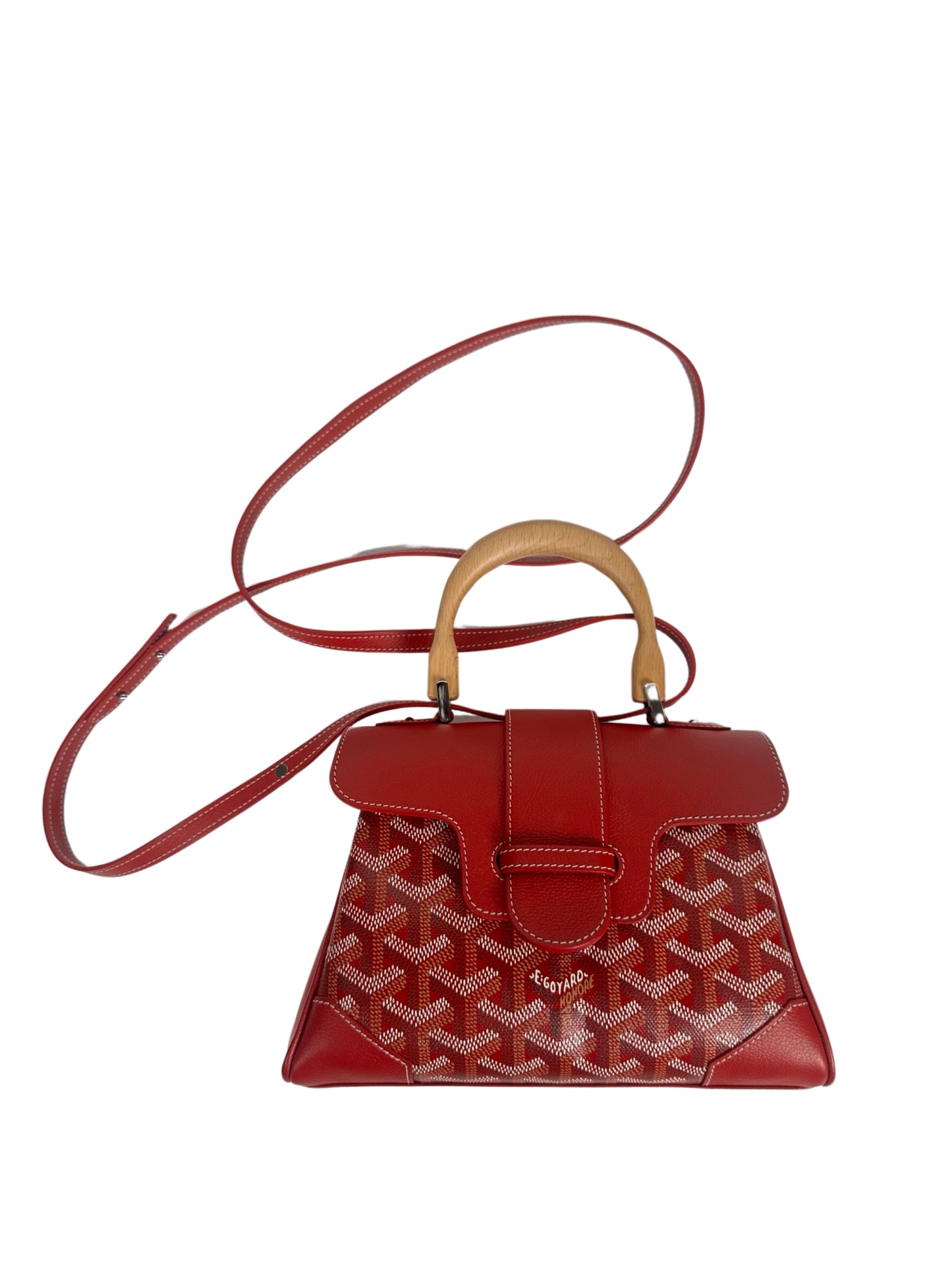 GOYARD Goyardine Saigon PM Red