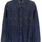 CH Levis Dark Blue Denim Shirt With Patches