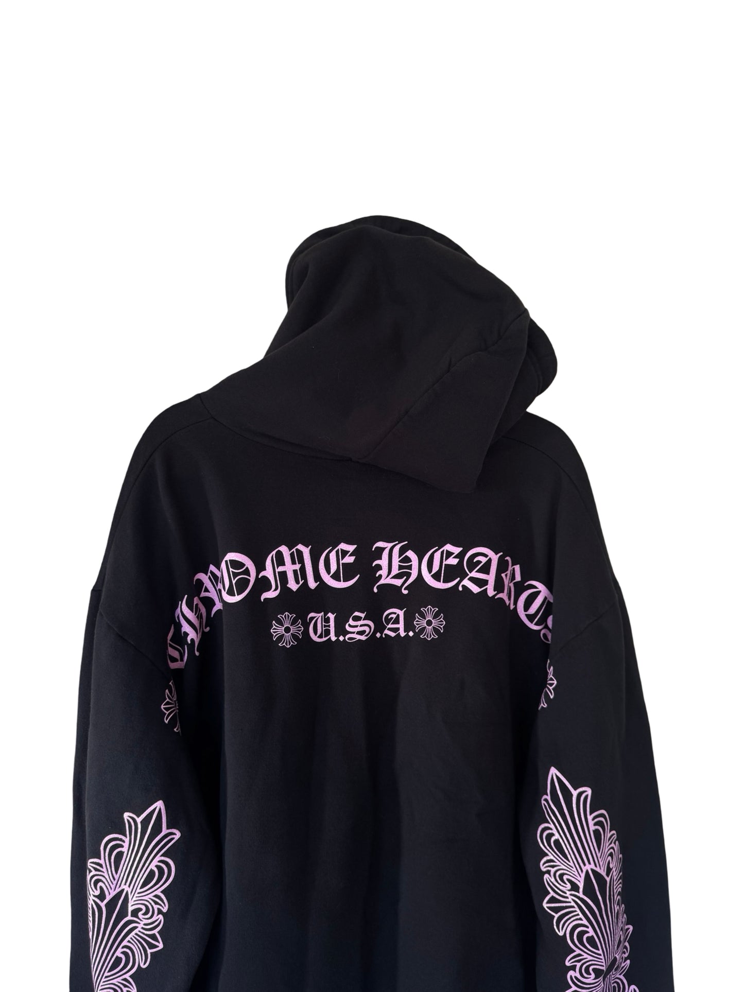 Chrome Hearts Pink Friends and Family Exclusive Hoodie