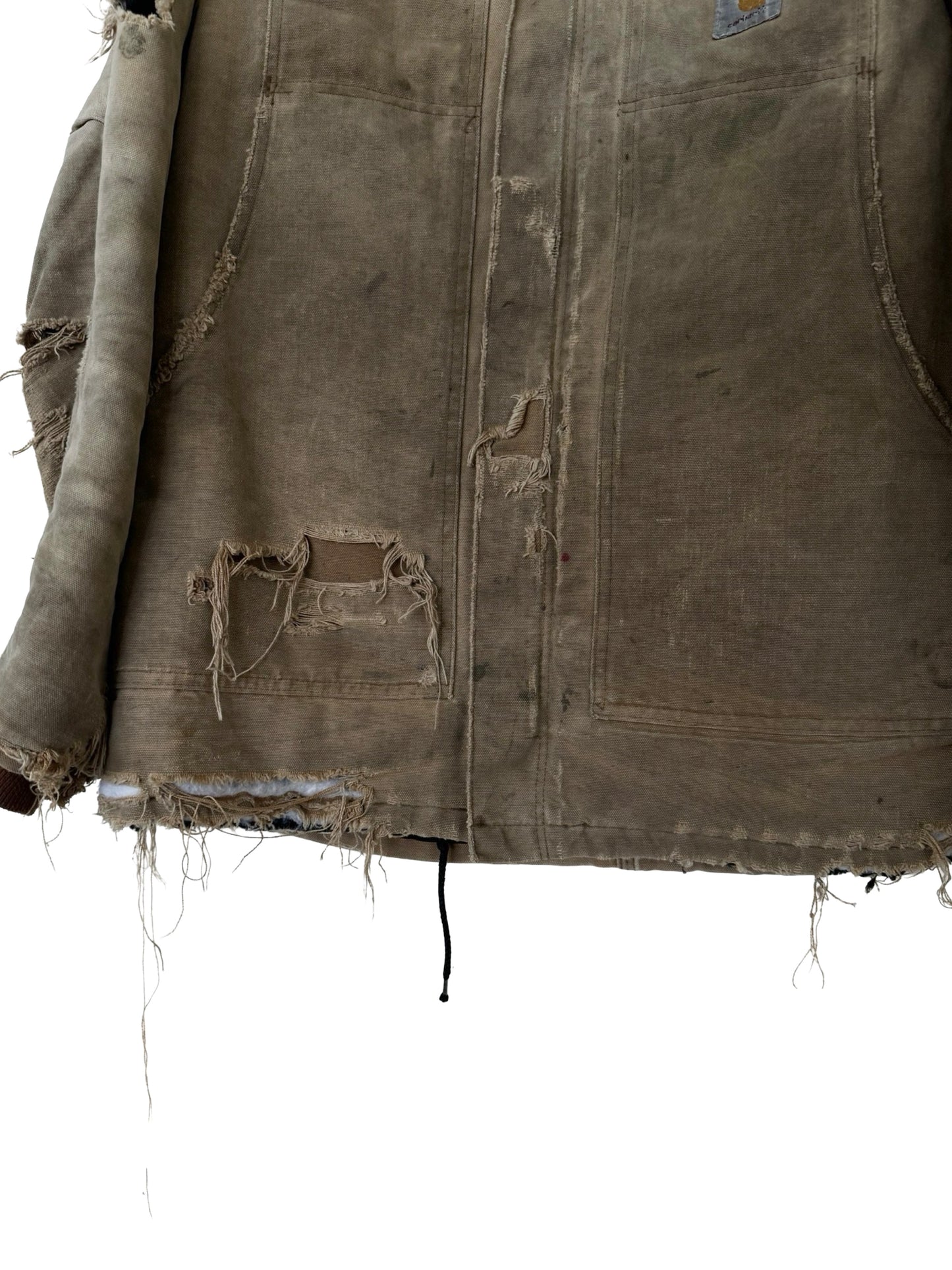 Vintage Thrashed Carhartt Work Jacket