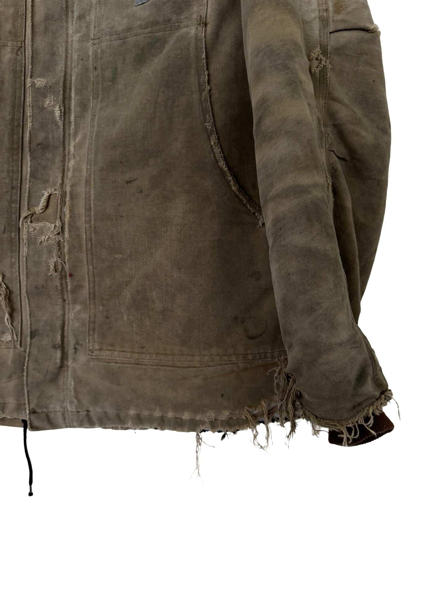 Vintage Thrashed Carhartt Work Jacket