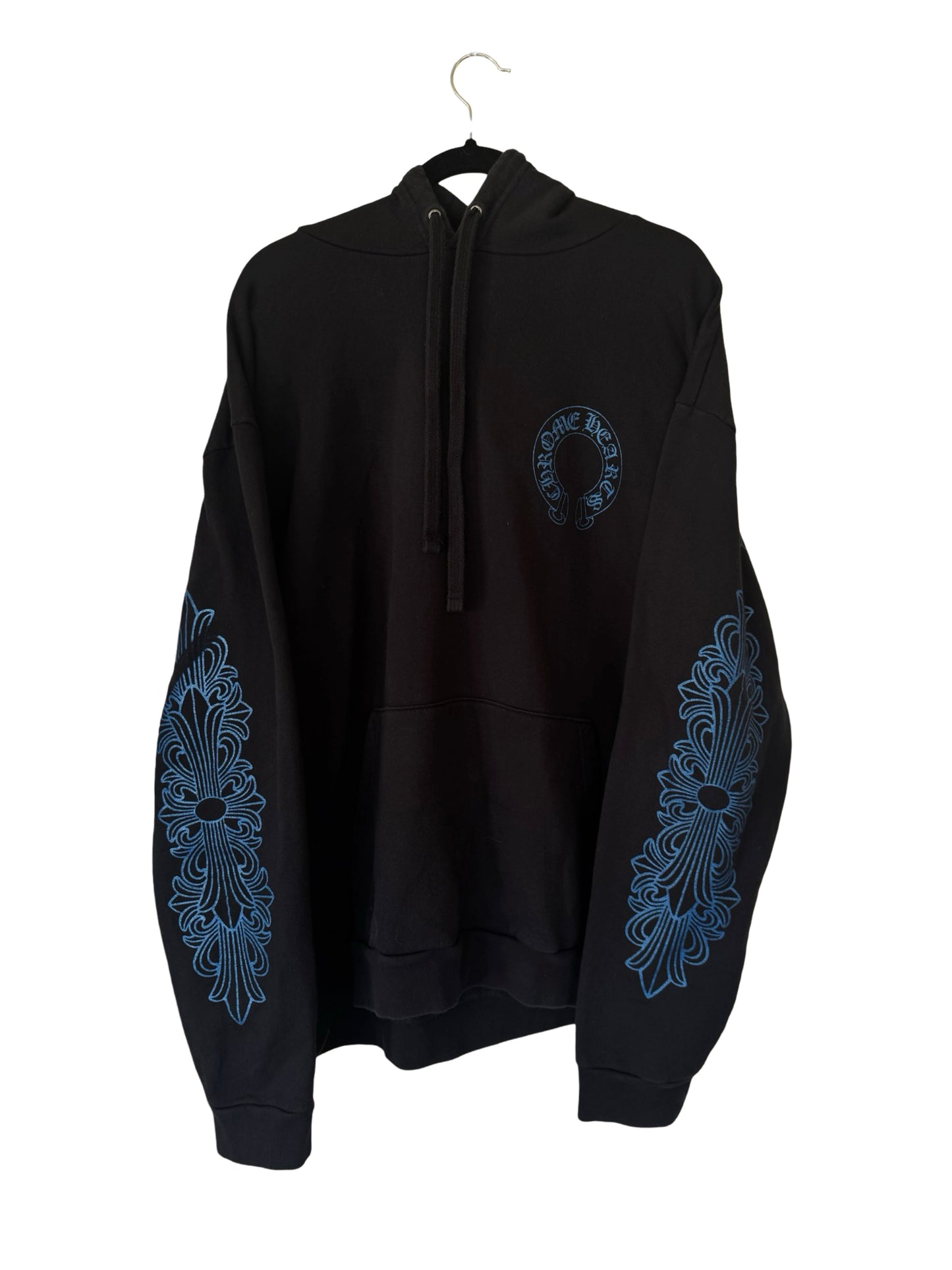 Chrome Hearts Blue Friends and Family Exclusive Hoodie