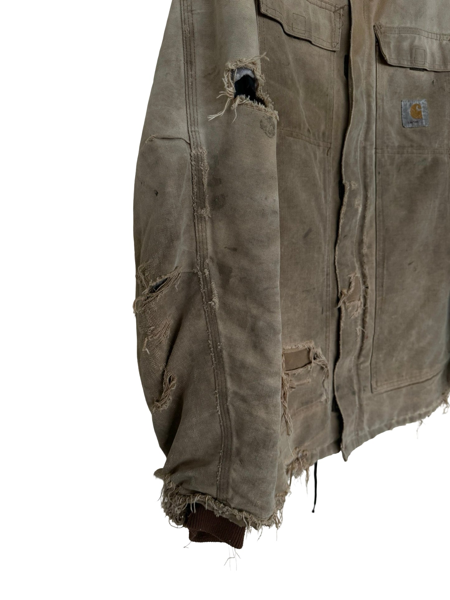 Vintage Thrashed Carhartt Work Jacket