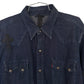 CH Levis Dark Blue Denim Shirt With Patches