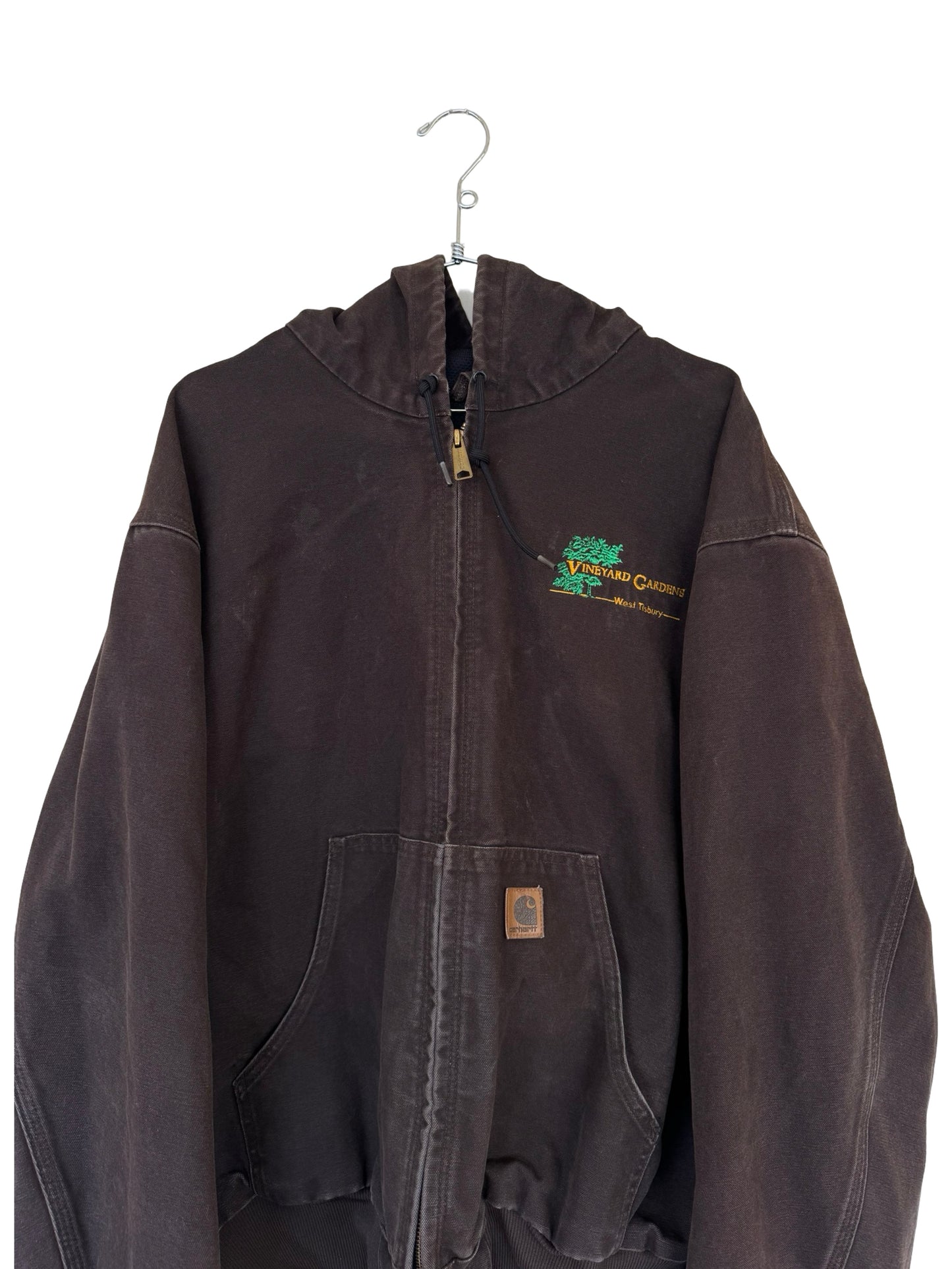 Vintage Carhartt Vineyard Gardens Hooded Jacket