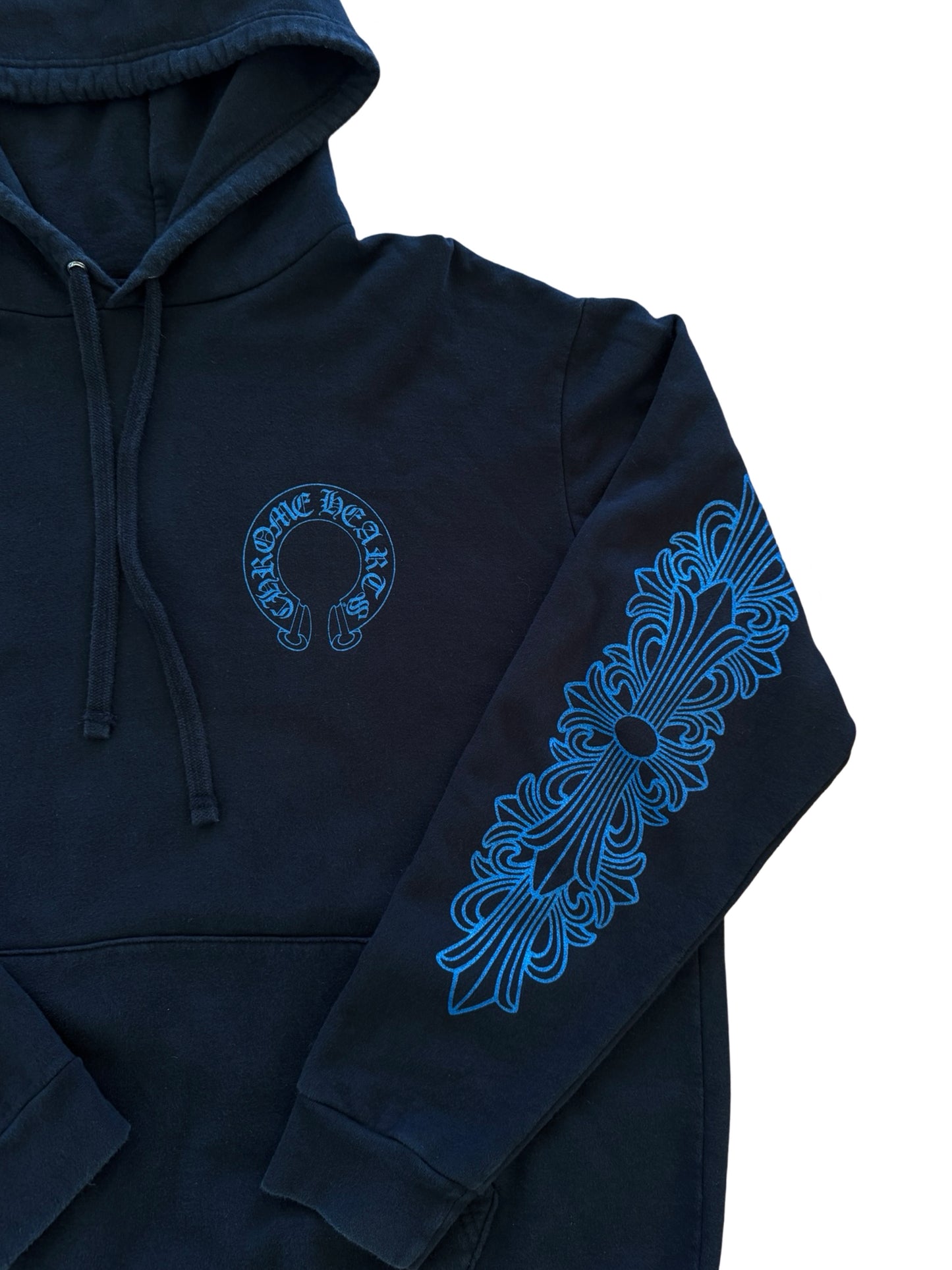 Chrome Hearts Blue Friends and Family Exclusive Hoodie