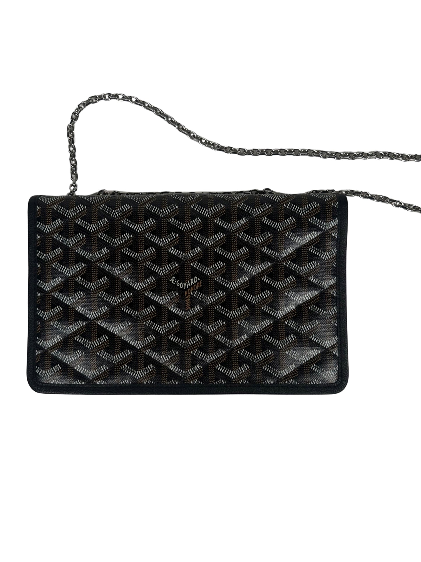 Goyard Alexandre III Bag Black Goyardine