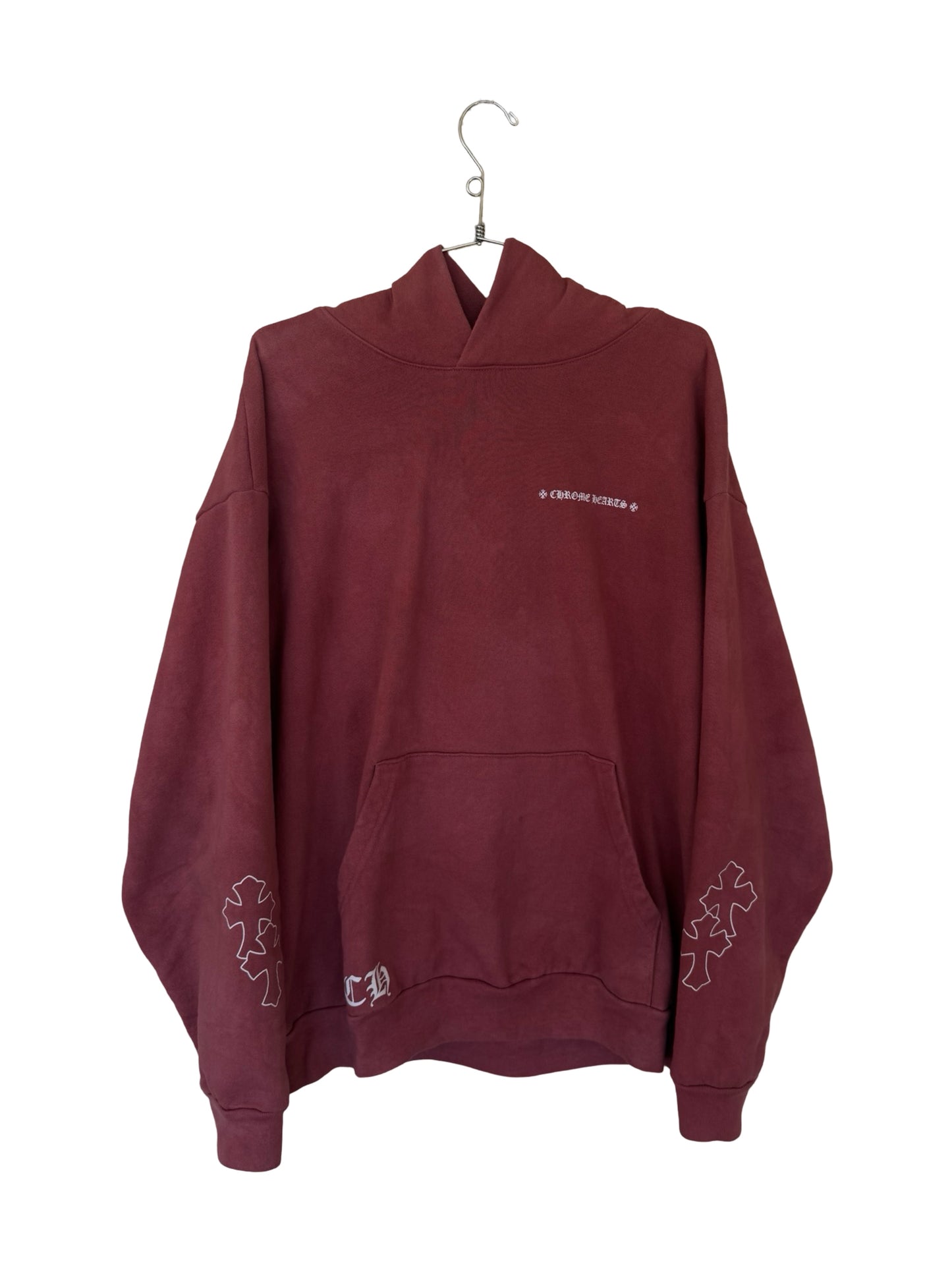 Chrome Hearts Red CLB Friends and Family Exclusive Hoodie