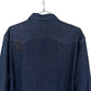 CH Levis Dark Blue Denim Shirt With Patches