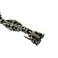 Chrome Hearts Diamond Flare Floral Cross Link Bracelet