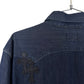 CH Levis Dark Blue Denim Shirt With Patches